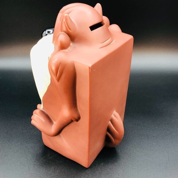 1997 Taz Coin Bank Retro Looney Tunes Tasmanian Devil Character Piggy Bank - Picture 2 of 10